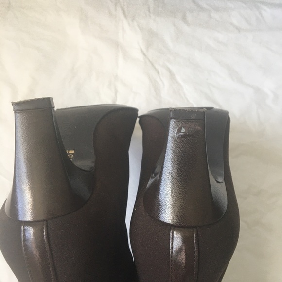 3/$50 MARTINEZ VALERO ANKLE BOOTS COLOR-BROWN SIZE EU 38 1/2/ USA 8 1/2 - Picture 5 of 10